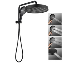 Tallara 325mm Gooseneck Short Twin Shower with Diverter